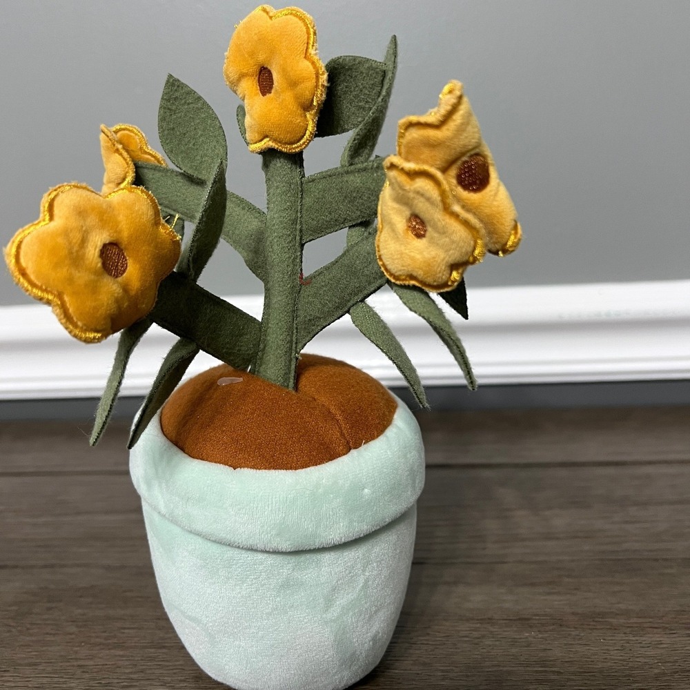 Pillowfort Flowerpot Plush Toy Garden Play Set Kids‎ Room Decor